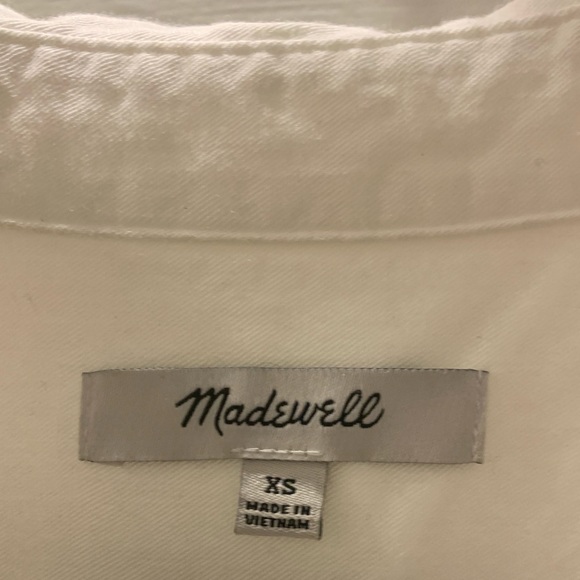 Madewell Courier Button-Back Shirt in XS - Picture 3 of 4